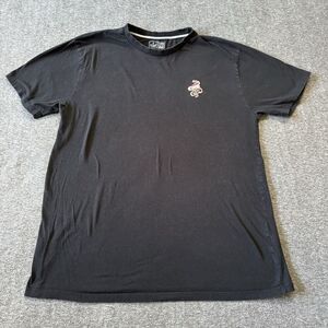 Public Record Knitwear Black Tee Skull With Snake XXL 2XL